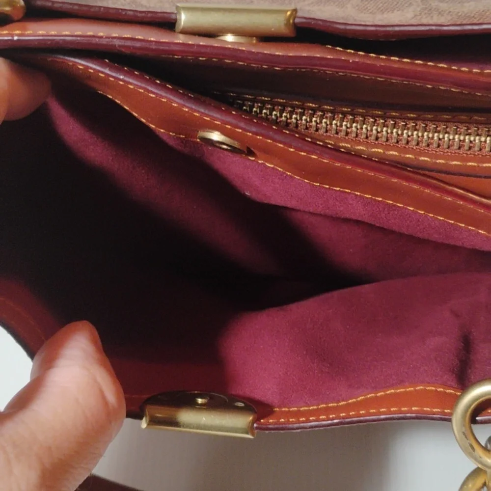 Coach Japan Exclusive Dreamer Convertible Bag – Rare Coated Canvas & Leather – L
